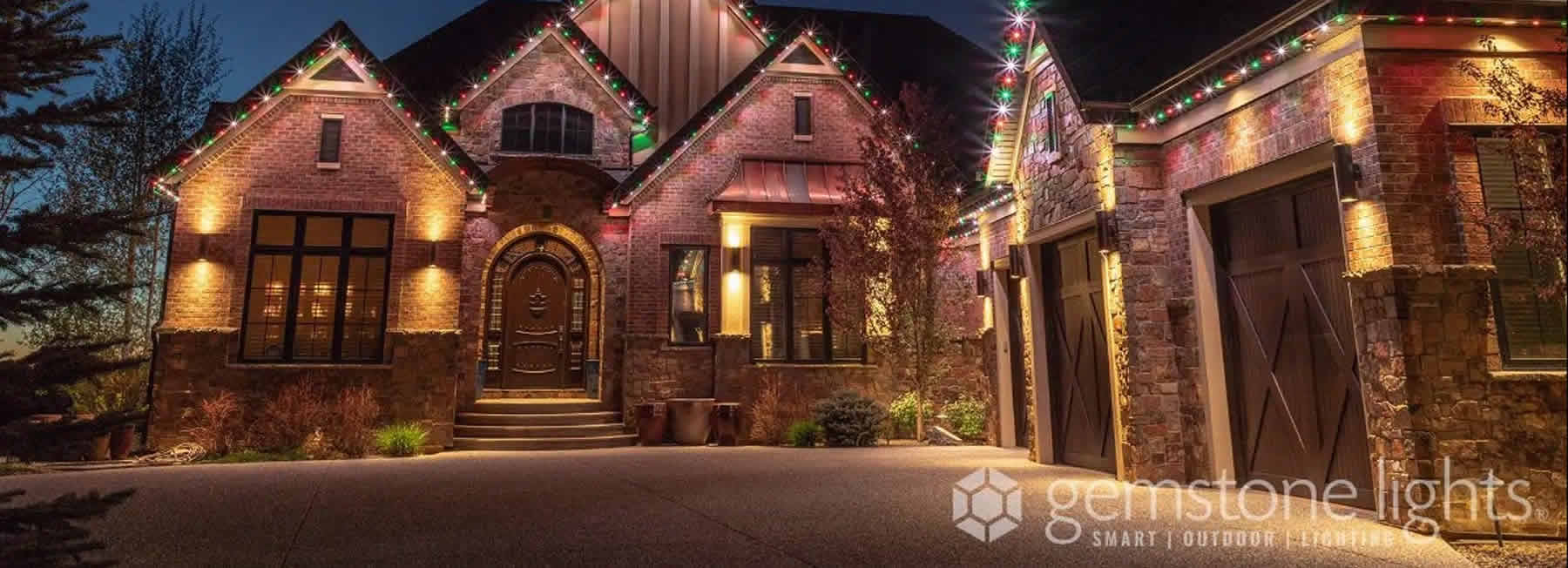 Outdoor Year Round lighting installed by Zitzow Electric of Vergas, Minnesota.